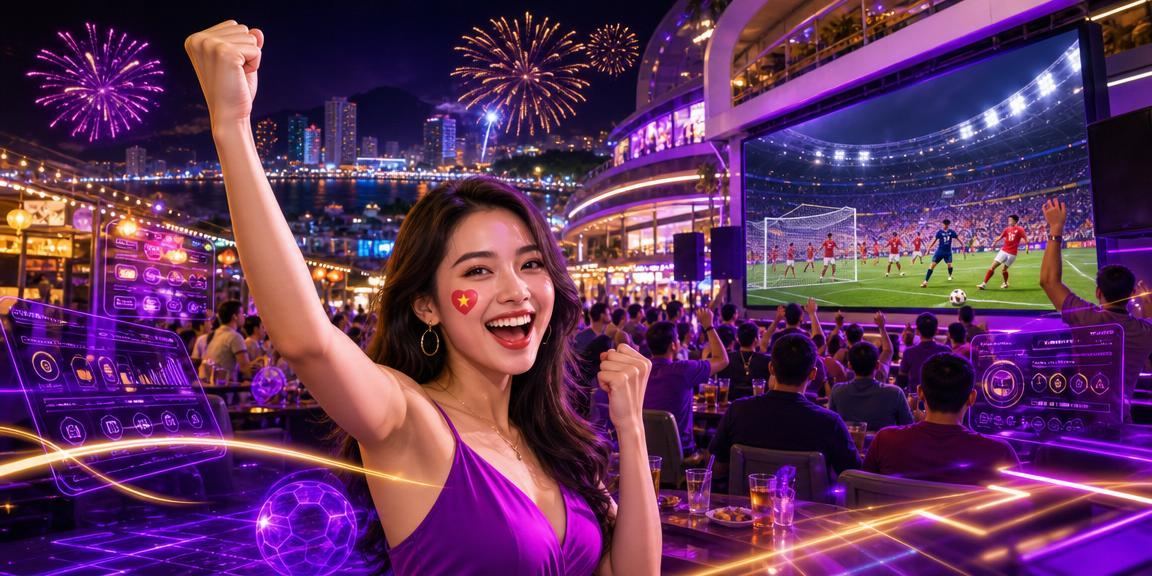 Người chơi tại chợ đêm Nha Trang tham gia cá cược esports và theo dõi khuyến mãi trên điện thoại