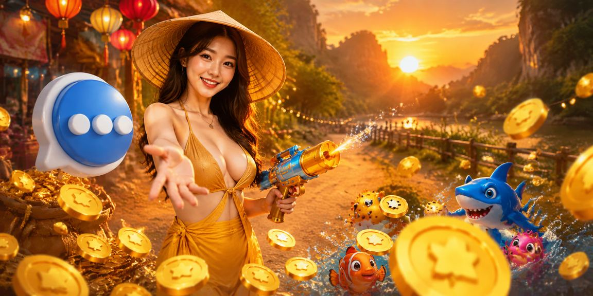 Cảnh chợ đêm Ninh Bình với người dùng thực hiện giao dịch trực tuyến trên điện thoại